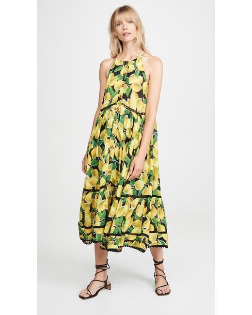 Black lemon cheap dress