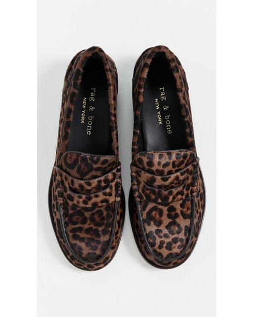 Rag & Bone Brown Carter Loafers