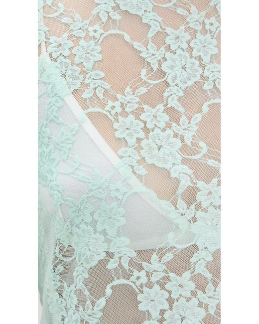 Le Bos Blue Lace Tee