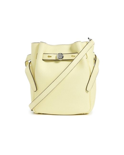 Tory Burch Natural Romy Small Crossbody Bag