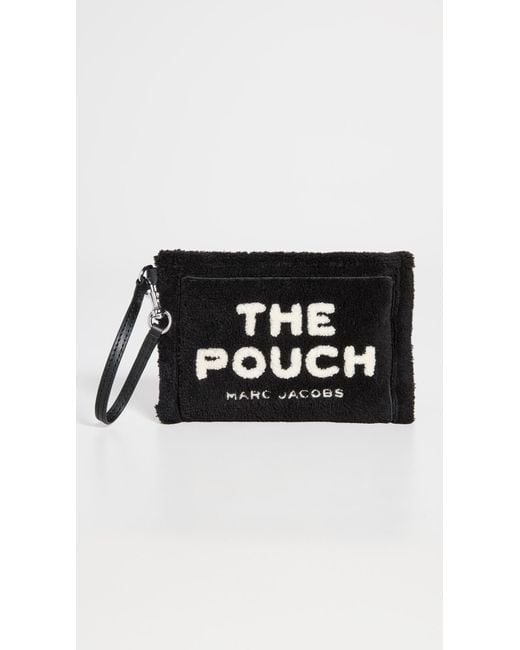 Marc Jacobs Black Terry Traveler Pouch