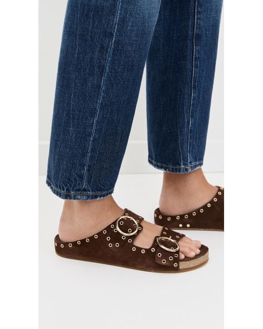 Beek Black Cedar Sandals