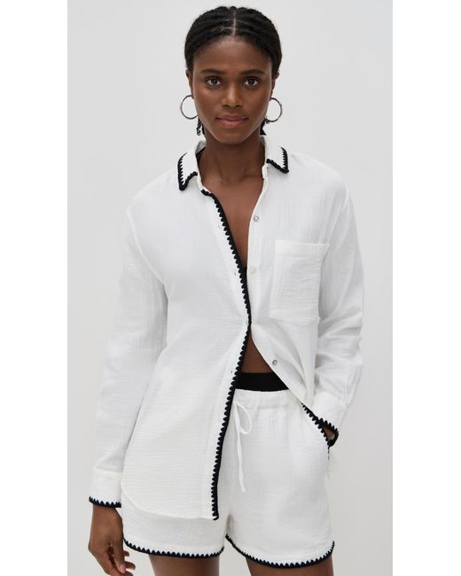 Rails White X Lspace Idania Button Down