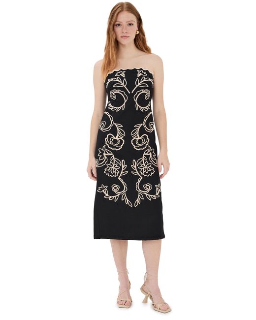 La Ligne Black Sophia Dress
