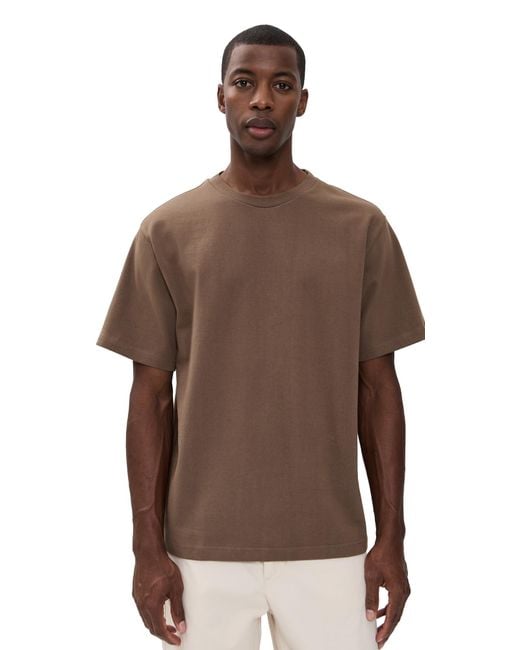 Power Goods Brown Super Weight Tee for men