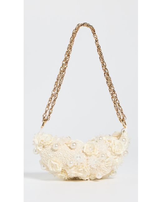 PATBO Natural Bruma Cotton Poplin Flowers Bag