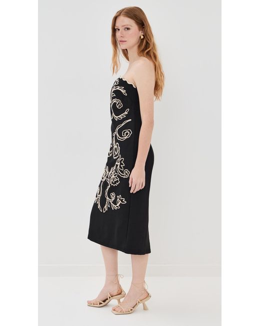 La Ligne Black Sophia Dress