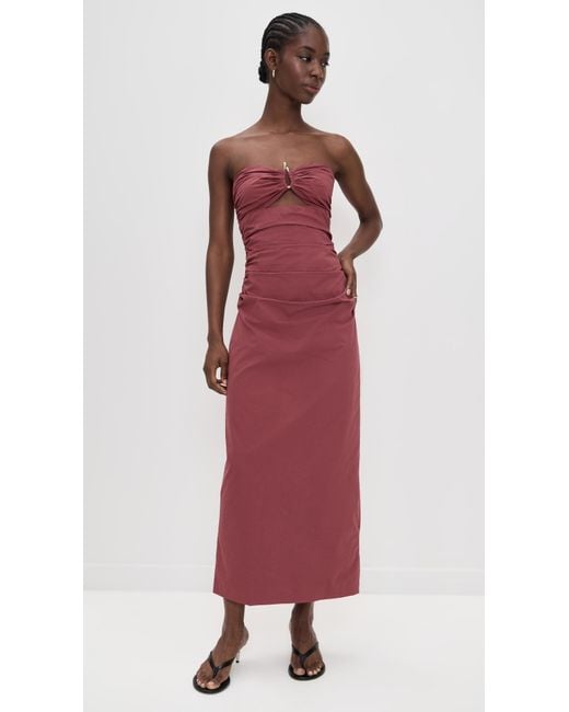 4th & Reckless Red Winnie Dress
