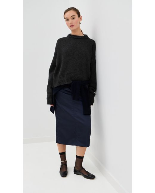 Nackiyé Black Avalanche Sweater