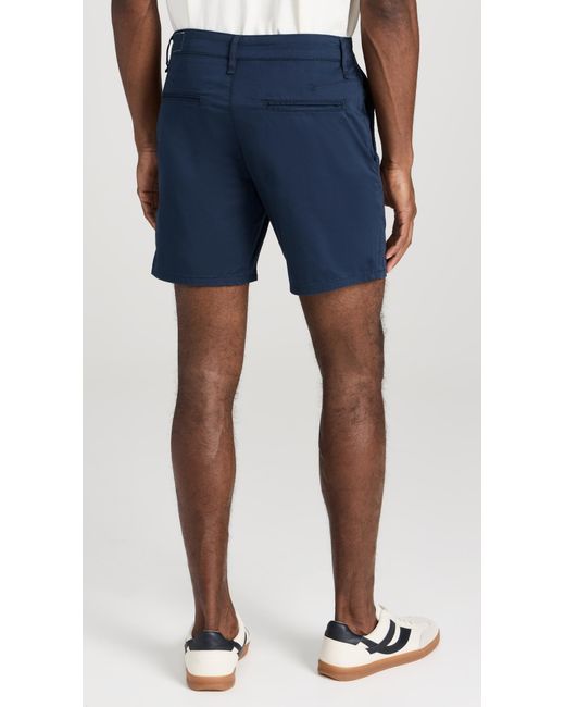 Rag & Bone Blue Standard Chino Shorts for men