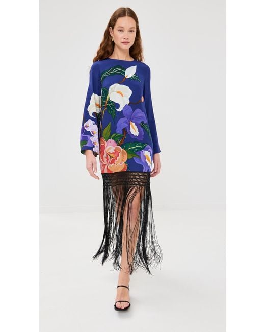 Borgo De Nor Daphne Dress in Blue | Lyst