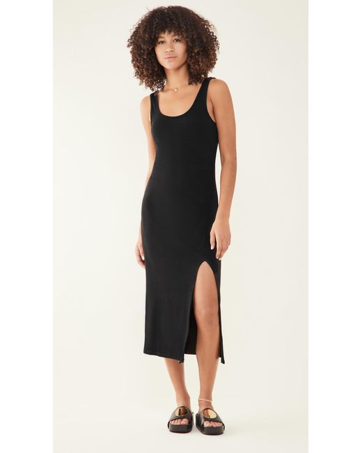 Z Supply Synthetic Melina Rib Dress in Black Lyst