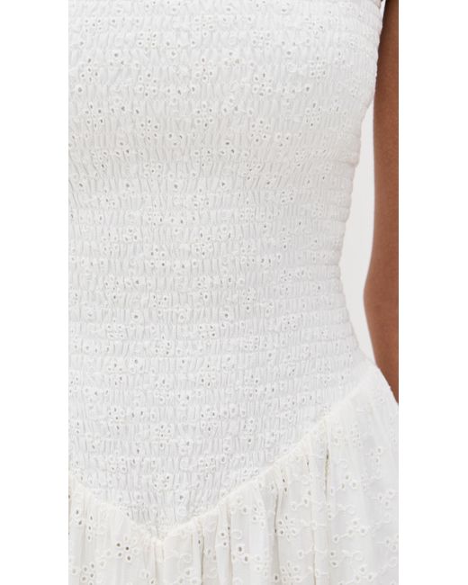 Wayf White Melody Convertible Dress