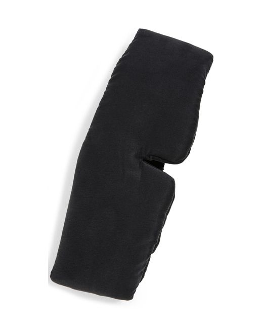 Lunya Black Washable Silk Eye Mask