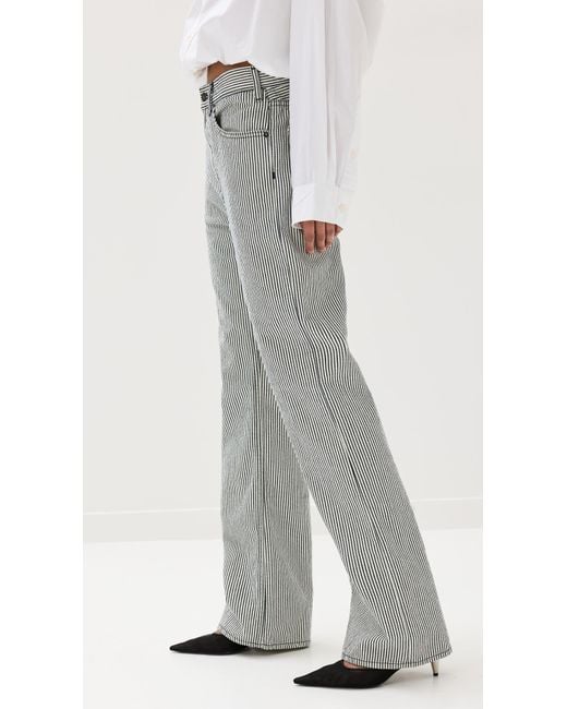 Nili Lotan Gray Mitchell Jeans