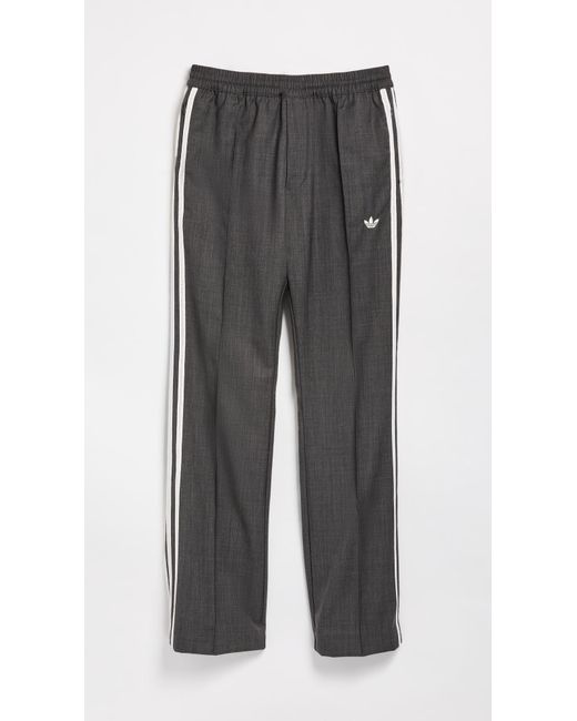 Adidas Black Wool Track Pants