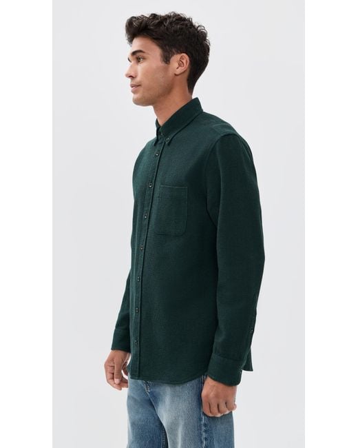 Taylor Stitch Black The Jack Shirt for men