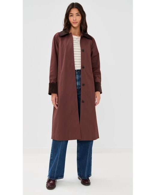 Rails Blue Levy Barn Coat