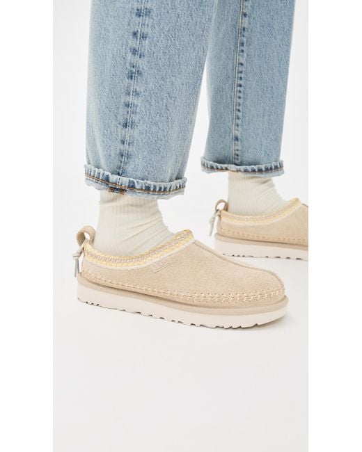 Ugg White W Tasman Biarritz Slippers