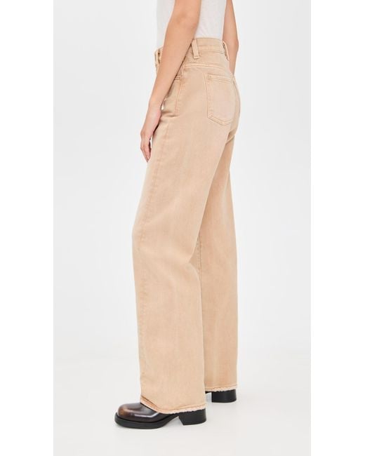 7 For All Mankind Natural Twisted Tess Trousers