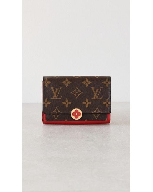 What Goes Around Comes Around Louis Vuitton Monogram Ab Compact Zip Coin  Purse in Black