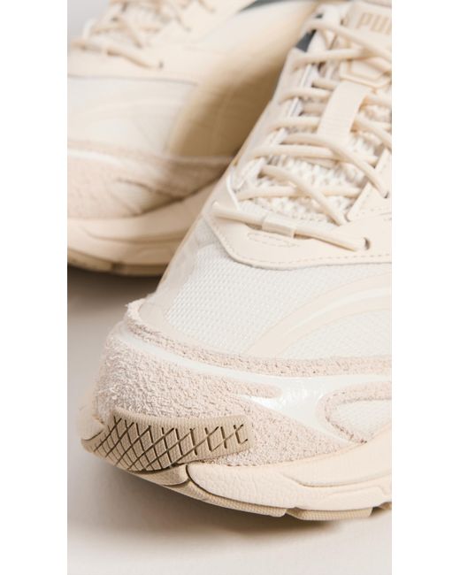PUMA White Velophasis Muted Sneakers 5