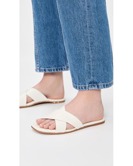 Beek White Fernbird Sandals