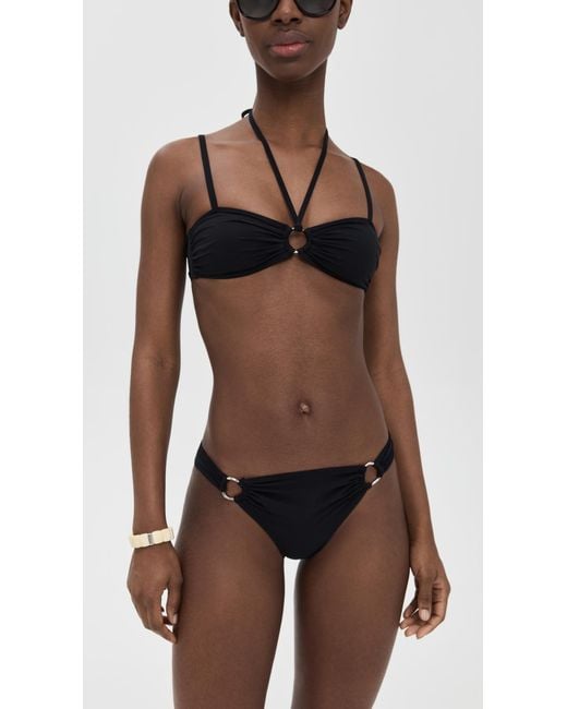 Isabel Marant Black Fayma Bikini Top