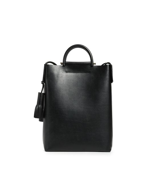 バッグ Building Block leather construction bag Building Block Pebbled Black Bucket Bag | Garmentory
