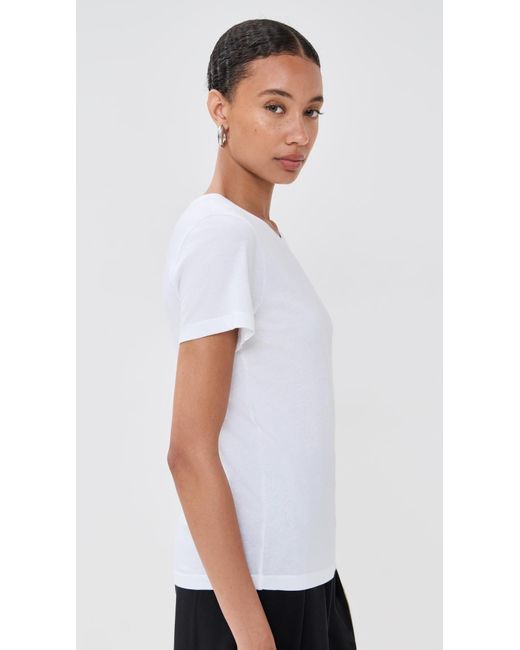 Another Tomorrow White Crew Neck Tee