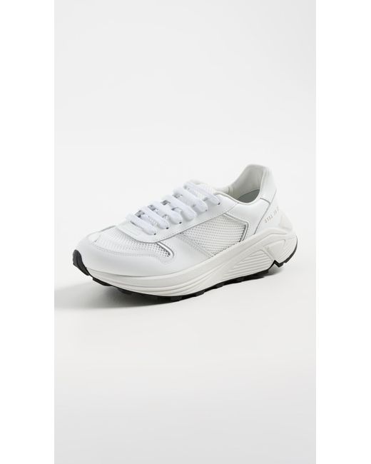 Common Projects White Premium Runner