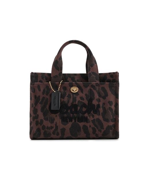 COACH Cargo Tote 26 in Black | Lyst