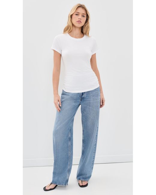 Ramy Brook White Kate Tee