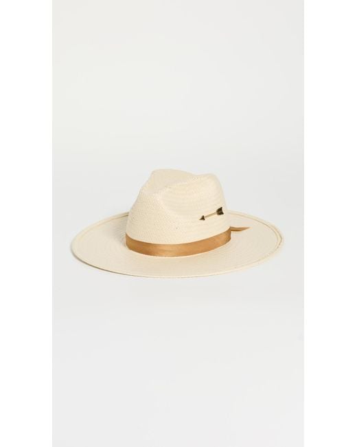 Freya White Rambler Straw Hat