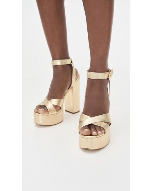 Sam Edelman Natural Savannah Platform Heels