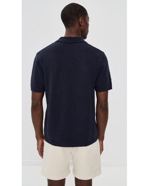 Rails Blue Heath Polo for men