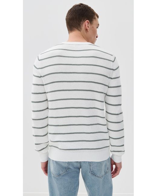 Faherty Brand Multicolor Sunwashed Crewneck Sweater for men