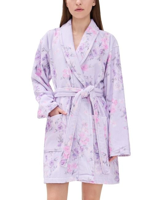 LoveShackFancy Purple Indie Robe
