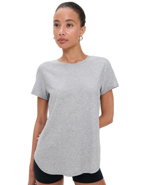 Beyond Yoga White Featherweight On The Down Low Tee