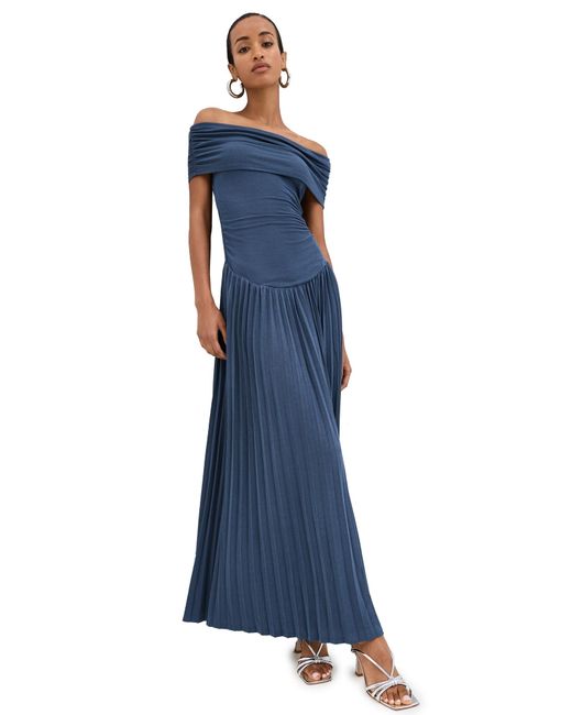 Lioness Blue Field Of Dreams Maxi Dress