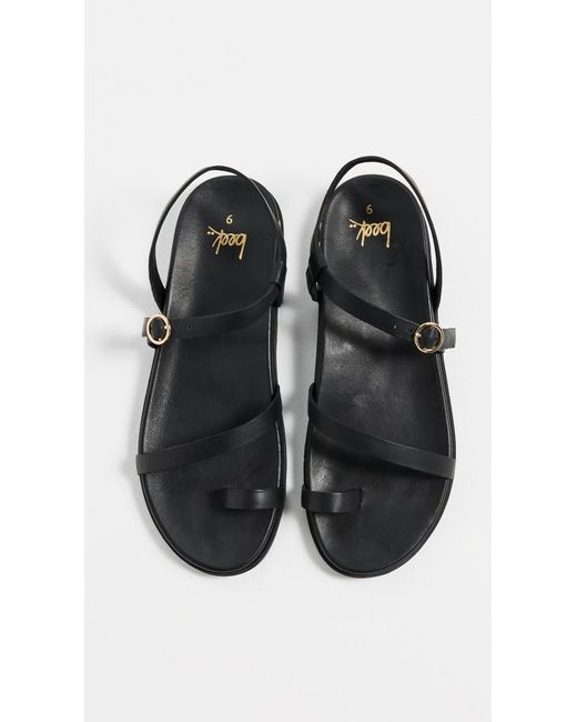 Beek Black Auklet Sandals