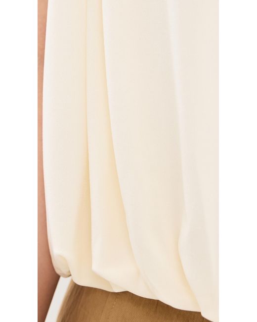 Vince White Bubble Top