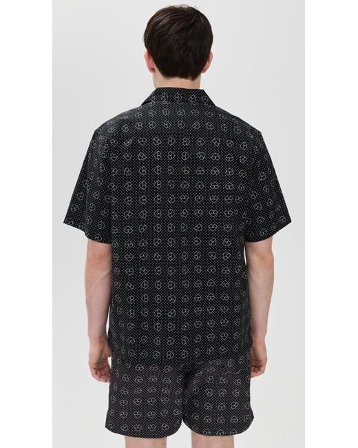 Carhartt Black Short Sleeve Furoshiki Shirt for men