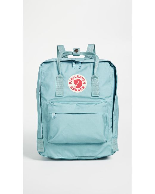 fjallraven blue backpack