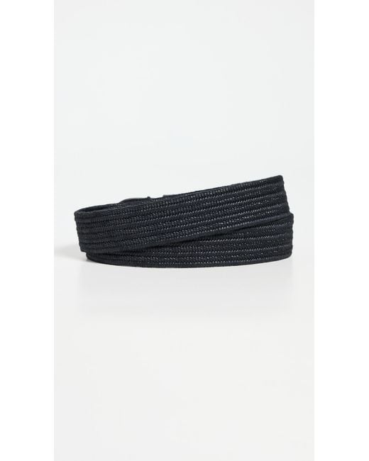 Ralph Lauren Black Braided Belt for men