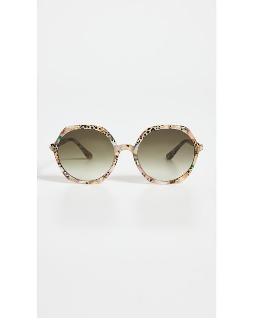 Krewe Sophia Sunglasses Lyst