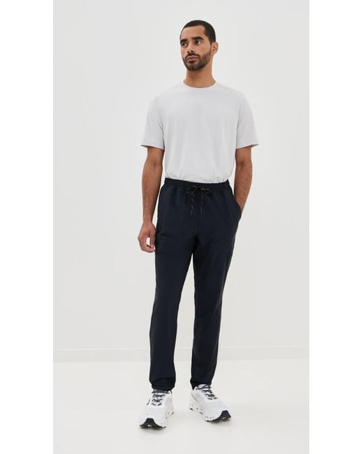 Rhone Black Pursuit Pants for men