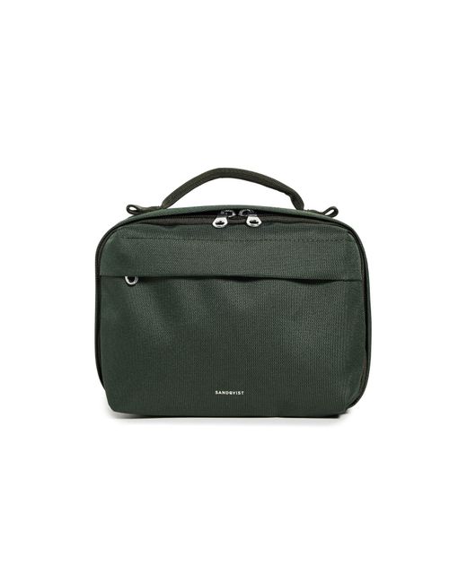Sandqvist Green Go Crossbody Bag for men