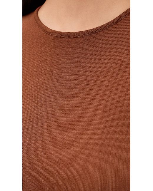 Solid & Striped Brown The Dora Dress
