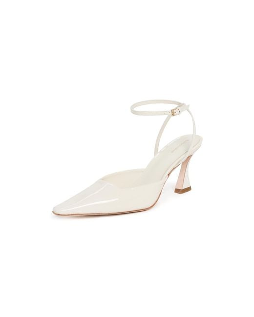Reformation White Natasha Pumps